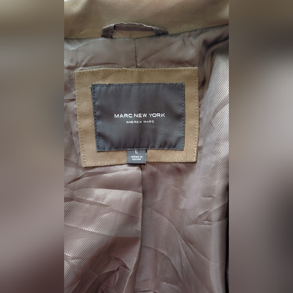 🫒 Mark New York Olive Moto Jacket — Size Large 🫒 - Picture 8 of 8